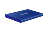 Samsung T7 | Externe SSD | 2TB | USB 3.2 Gen2 | 1.050MB/s Lezen | 1.000MB/s Schrijven | Blauw