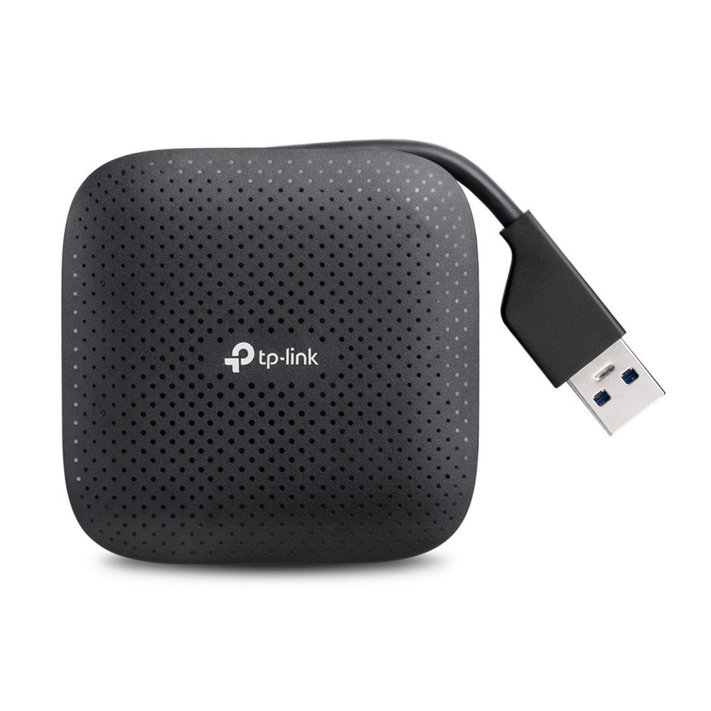 TP-LINK UH400 | USB 3.2 Gen 1 (3.1 Gen 1) Type-A Interface Hub | 5000 Mbit/s | Zwart