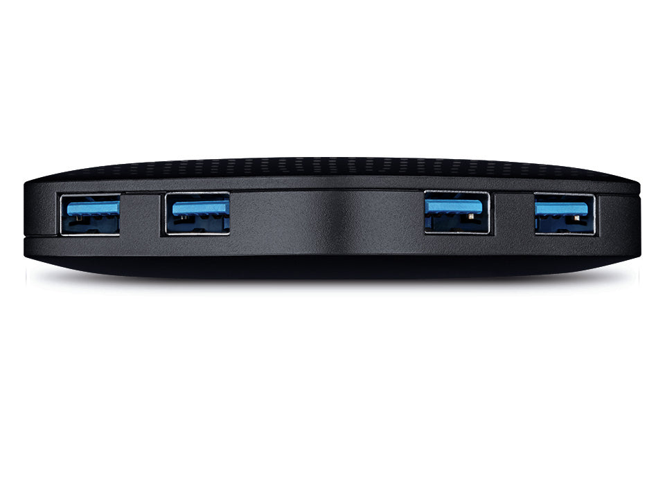 TP-LINK UH400 | USB 3.2 Gen 1 (3.1 Gen 1) Type-A Interface Hub | 5000 Mbit/s | Zwart