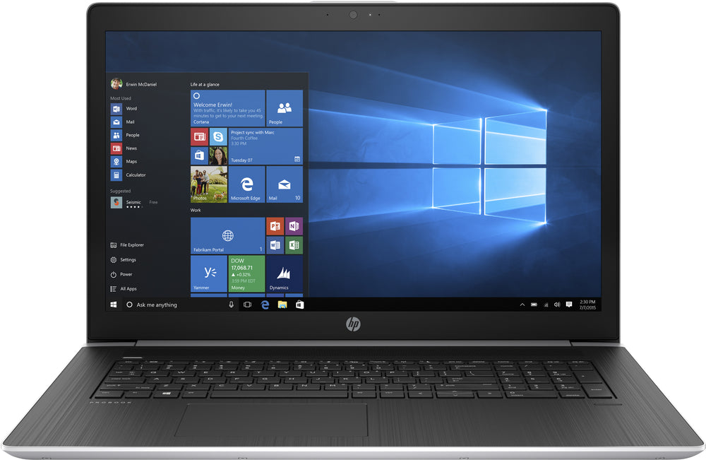HP ProBook 470 G5 refurbished, 17,3" Full HD, aanzicht 2