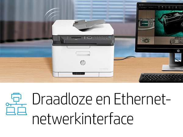 HP Color Laser 179fnw | Multifunctionele Kleurenlaserprinter | A4 | 600 x 600 DPI | 18 ppm | Wi-Fi | Kleur