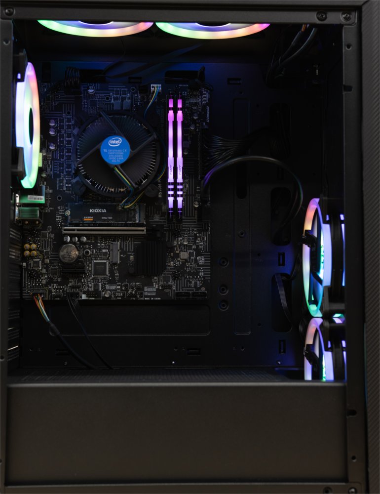 Budget Gaming Desktop, Intel Core i5-10400, 16GB RAM, 1TB SSD, GeForce GTX 1650, Windows 11 Professional — productfoto 9