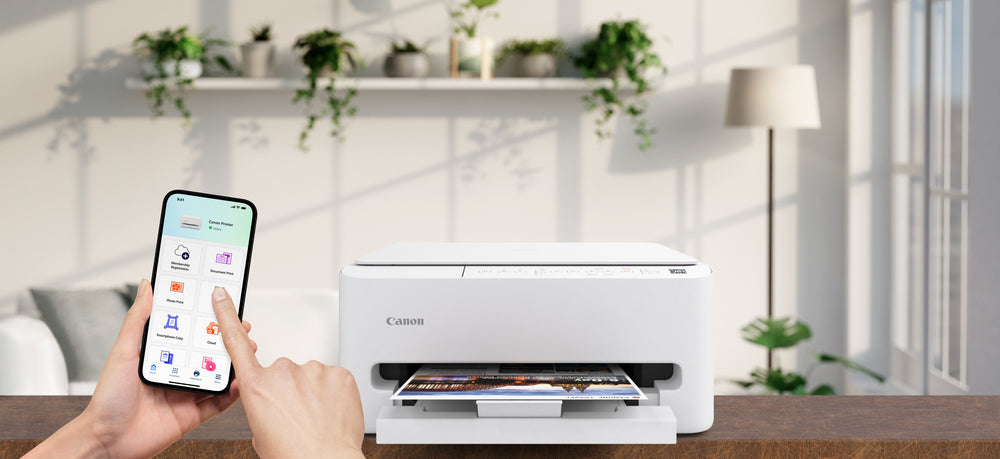 Canon PIXMA TS4150i | Inkjet All-in-One Kleurenprinter | A4 | 1200 x 1200 DPI | Wifi | Printen Kopiëren Scannen | Wit