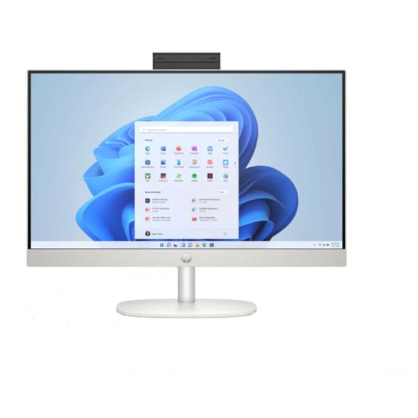 HP All-in-One, 23.8" Full HD, Intel Core i5-1335U, 8GB RAM, 512GB SSD, Windows 11 Home, Zonder Toetsenbord en Muis — vooraanzicht