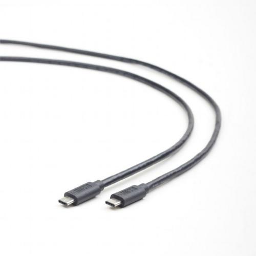 Gembird CCP-USB3.1-CMCM-1M | USB 3.2 Gen 1 | USB-C naar USB-C | 1m | Zwart