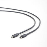 Gembird CCP-USB3.1-CMCM-1M | USB 3.2 Gen 1 | USB-C naar USB-C | 1m | Zwart