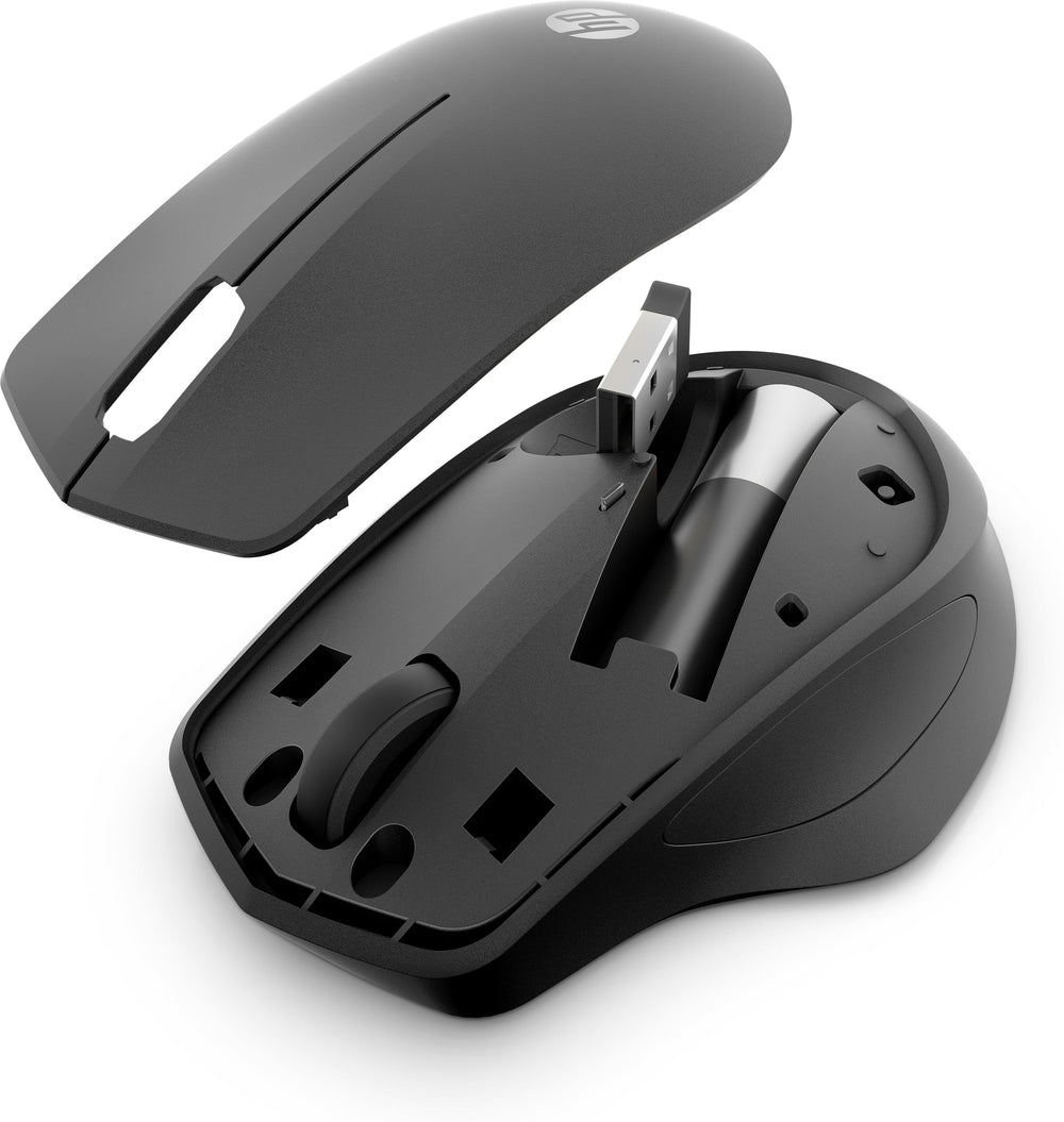HP 280 Silent | Draadloze Muis | Links- en Rechtshandig | RF | 1200 DPI | Zwart