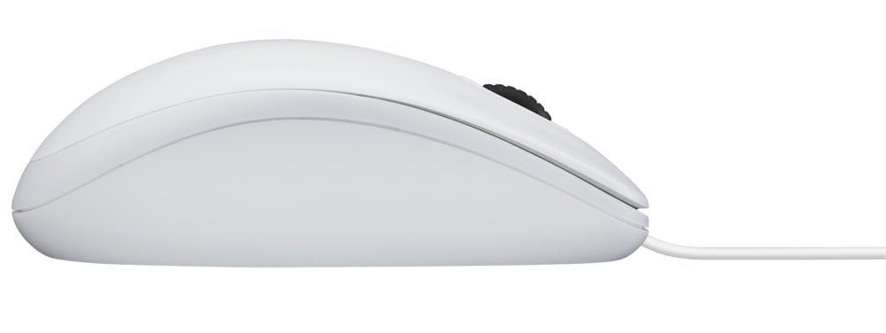 Logitech B100 | Bekabelde Muis | Links- en Rechtshandig | USB-A | 800 DPI | Wit