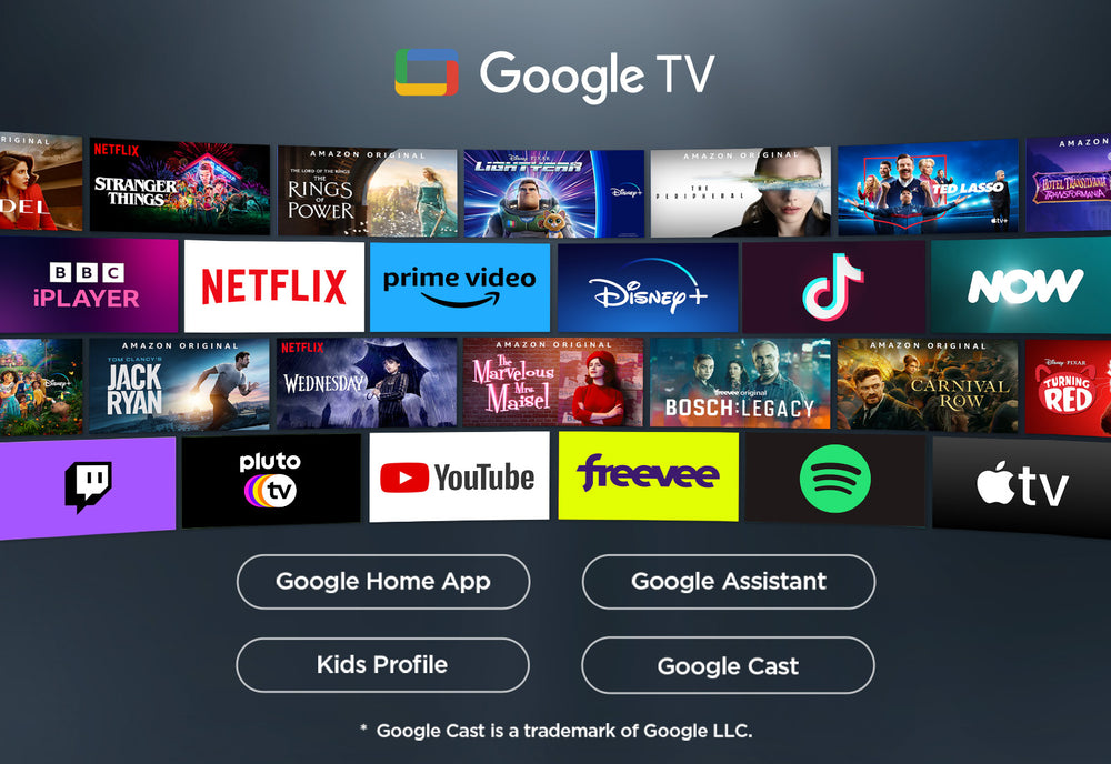 TCL 55V6C | 55" 4K Ultra HD DLED Smart TV | Google TV | Dolby Vision | 60Hz (2025)
