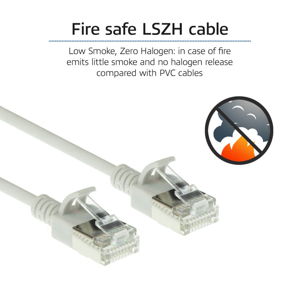 ACT netwerkkabel | Cat6a | U/FTP (STP) | 2 m | Grijs | DC7002