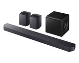 Samsung HW-Q930H Q-Series | 9.1.4-kanaals Dolby Atmos Soundbar | Draadloze Subwoofer & Rear Speakers | HDMI eARC | Zwart