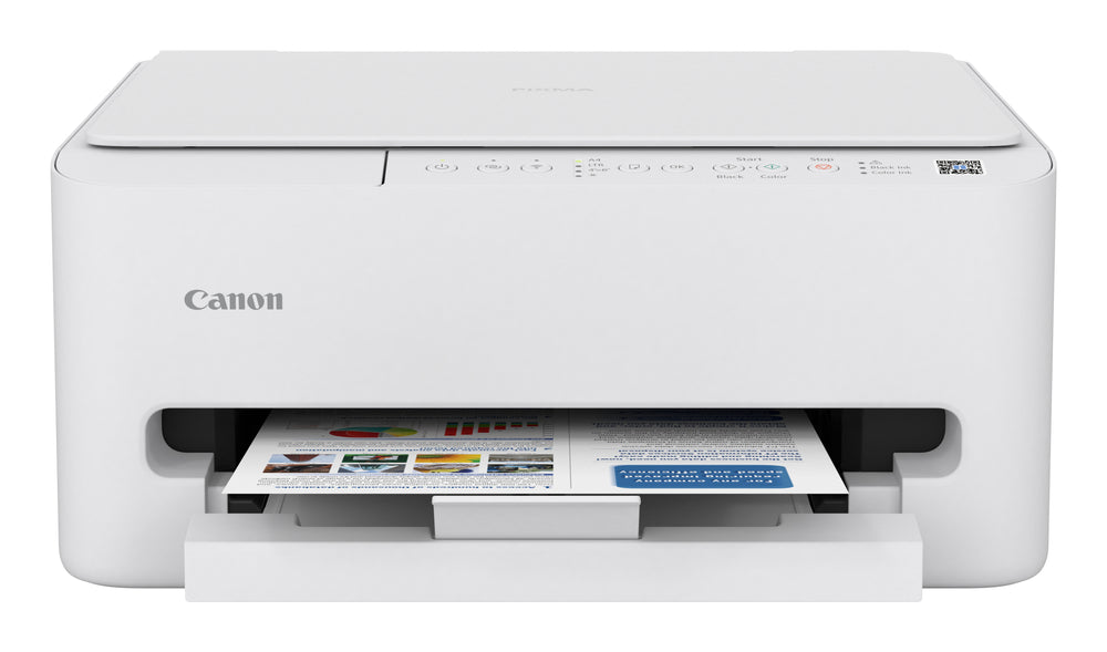 Canon PIXMA TS4150i | Inkjet All-in-One Kleurenprinter | A4 | 1200 x 1200 DPI | Wifi | Printen Kopiëren Scannen | Wit
