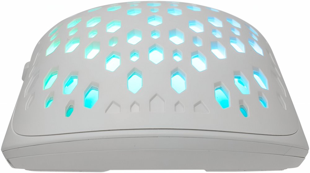 Baracuda OCTOPUS RGB | Bekabelde Gaming Muis | Rechtshandig | USB-A | 3600 DPI | Wit