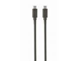 Gembird CCP-USB3.1-CMCM-1M | USB 3.2 Gen 1 | USB-C naar USB-C | 1m | Zwart