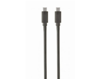 Gembird CCP-USB3.1-CMCM-1M | USB 3.2 Gen 1 | USB-C naar USB-C | 1m | Zwart
