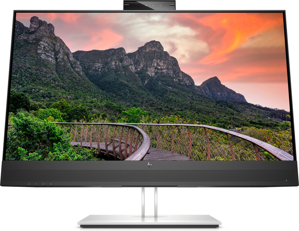 HP E27m G4 | 27" QHD IPS USB-C Conferentiemonitor met Webcam, Speakers en Microfoon | 75Hz | Zwart