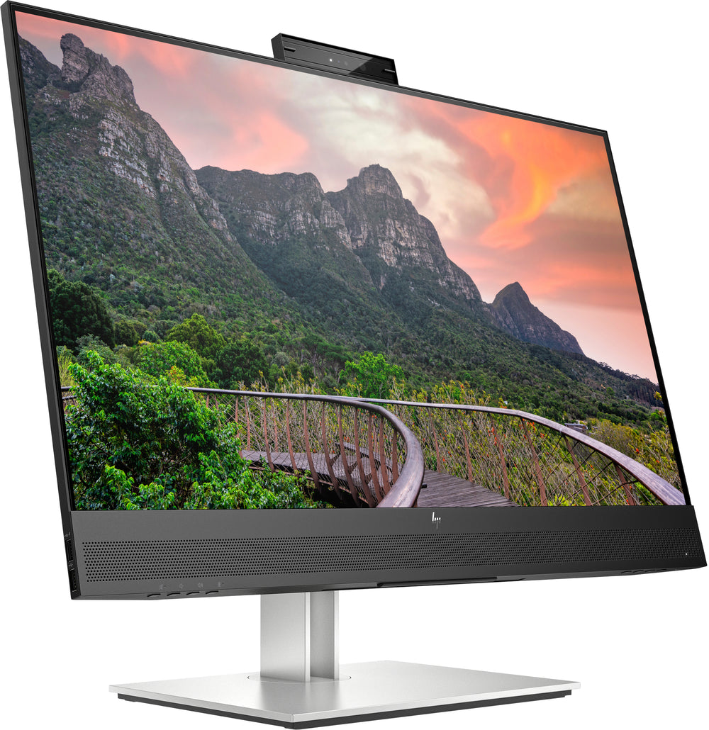 HP E27m G4 | 27" QHD IPS USB-C Conferentiemonitor met Webcam, Speakers en Microfoon | 75Hz | Zwart