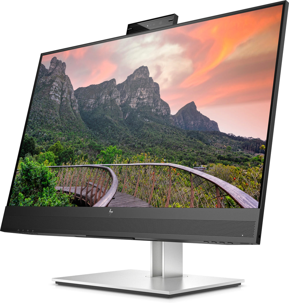 HP E27m G4 | 27" QHD IPS USB-C Conferentiemonitor met Webcam, Speakers en Microfoon | 75Hz | Zwart