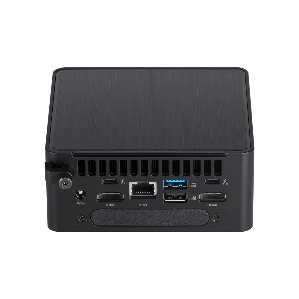 ASUS NUC 14 Pro UCFF Barebone Desktopcomputer, Intel Core 3 100U, Zonder DDR5-geheugen, opslag en besturingssysteem, REFURBISHED BRONZE — detailfoto