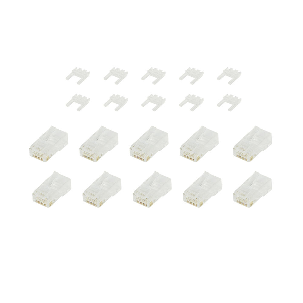 ACT AC4115 UTP Cat6 Modulaire Connector | RJ45 | Zip Bag Verpakking