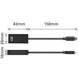 ACT AC7305 | USB-C naar HDMI Adapter | 0,15 m | Zwart