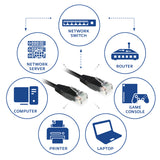 ACT netwerkkabel | Cat6 | U/UTP (UTP) | 5 m | Zwart | AC4005