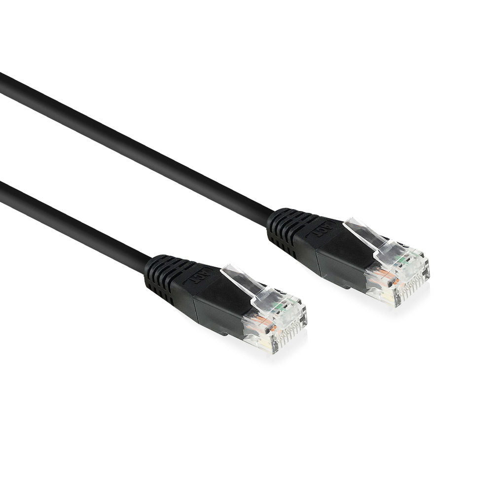 ACT netwerkkabel | Cat6 | U/UTP (UTP) | 0,9 m | Zwart | AC4000