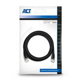 ACT netwerkkabel | Cat6 | U/UTP (UTP) | 5 m | Zwart | AC4005
