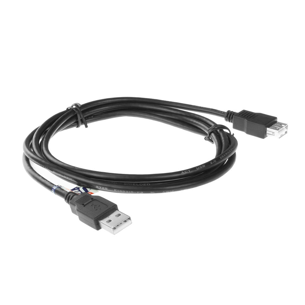 ACT AC3040 | USB 2.0 Kabel | USB-A naar USB-A | 1.8m | Zwart