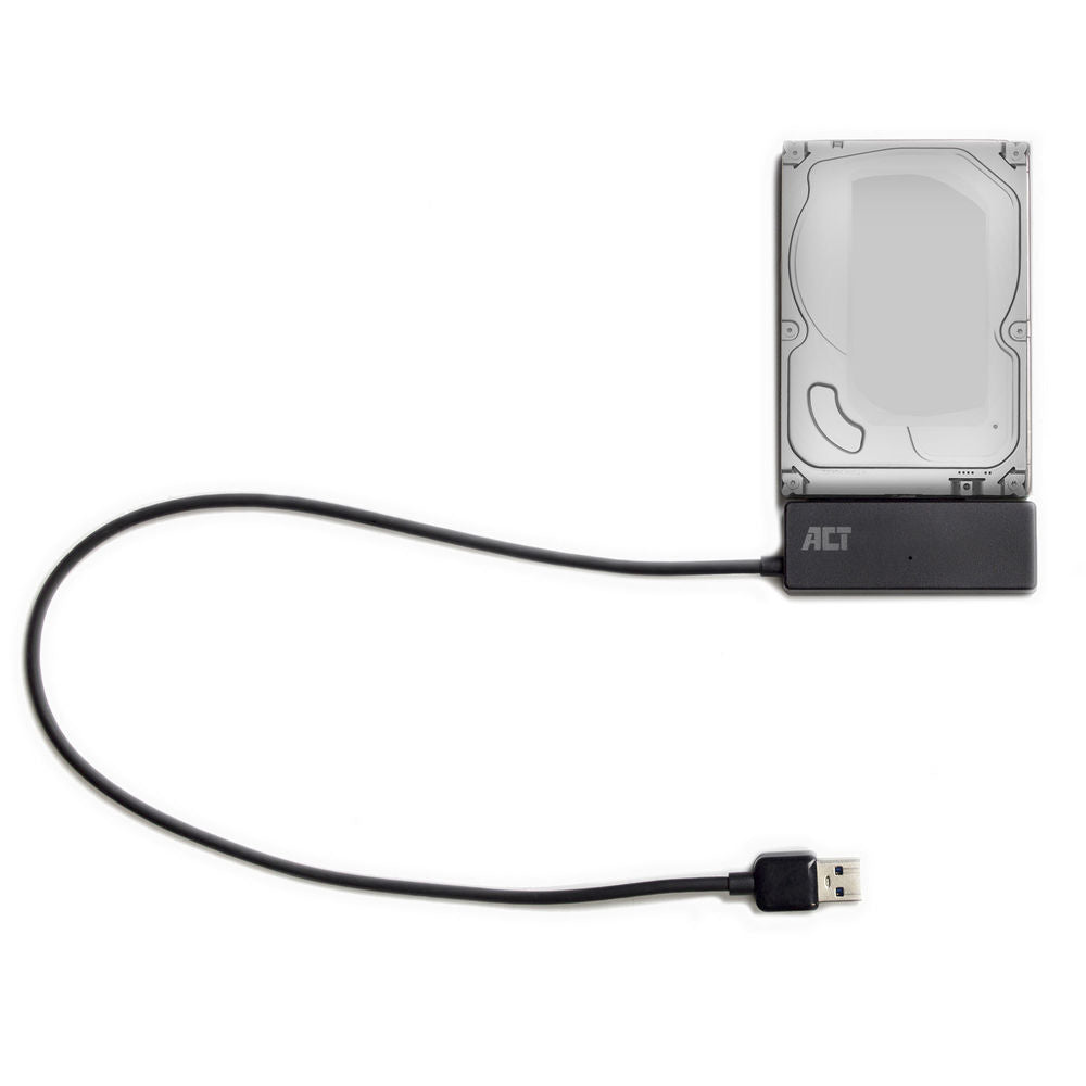 ACT AC1515 | 2,5 inch & 3,5 inch SATA HDD/SSD naar USB 3.2 Gen 1 Adapter