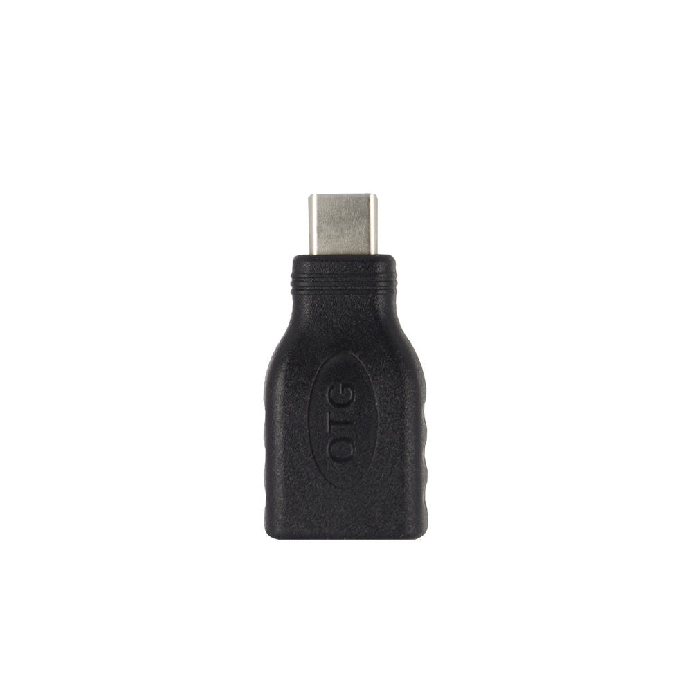 ACT kabel-tussenstuk | USB-A naar USB-C | Zwart | AC7355