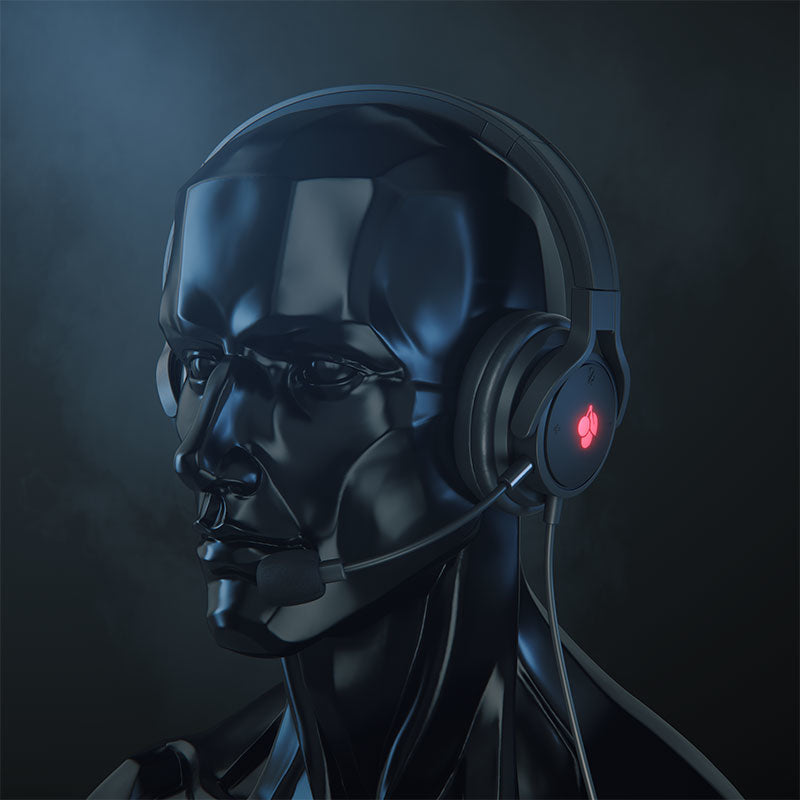 Cherry JA-2200 | Bedrade On-Ear Gaming Headset 3,5mm Connector | Zwart