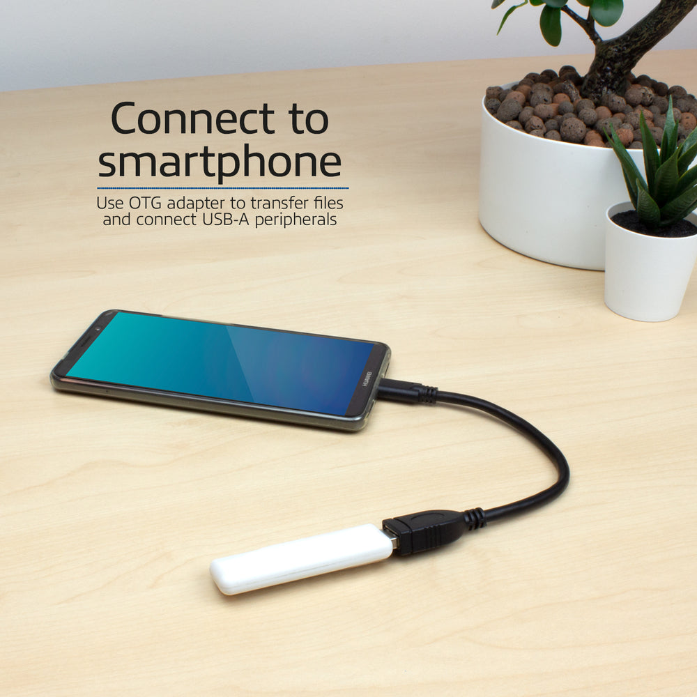 ACT AC7340 | USB 3.2 Gen 1 | USB-C naar USB-A | 0.2m | Zwart