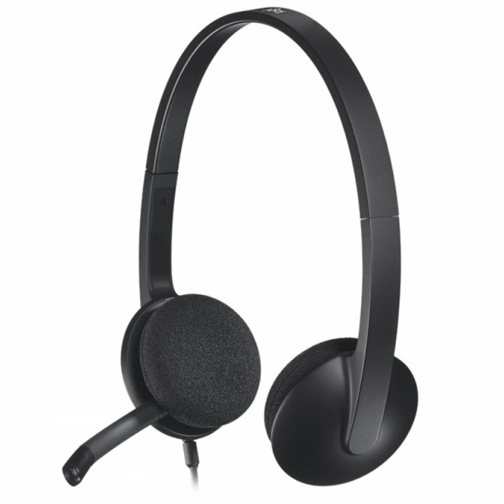 Logitech H340 | Bedrade On-Ear USB Headset | Zwart