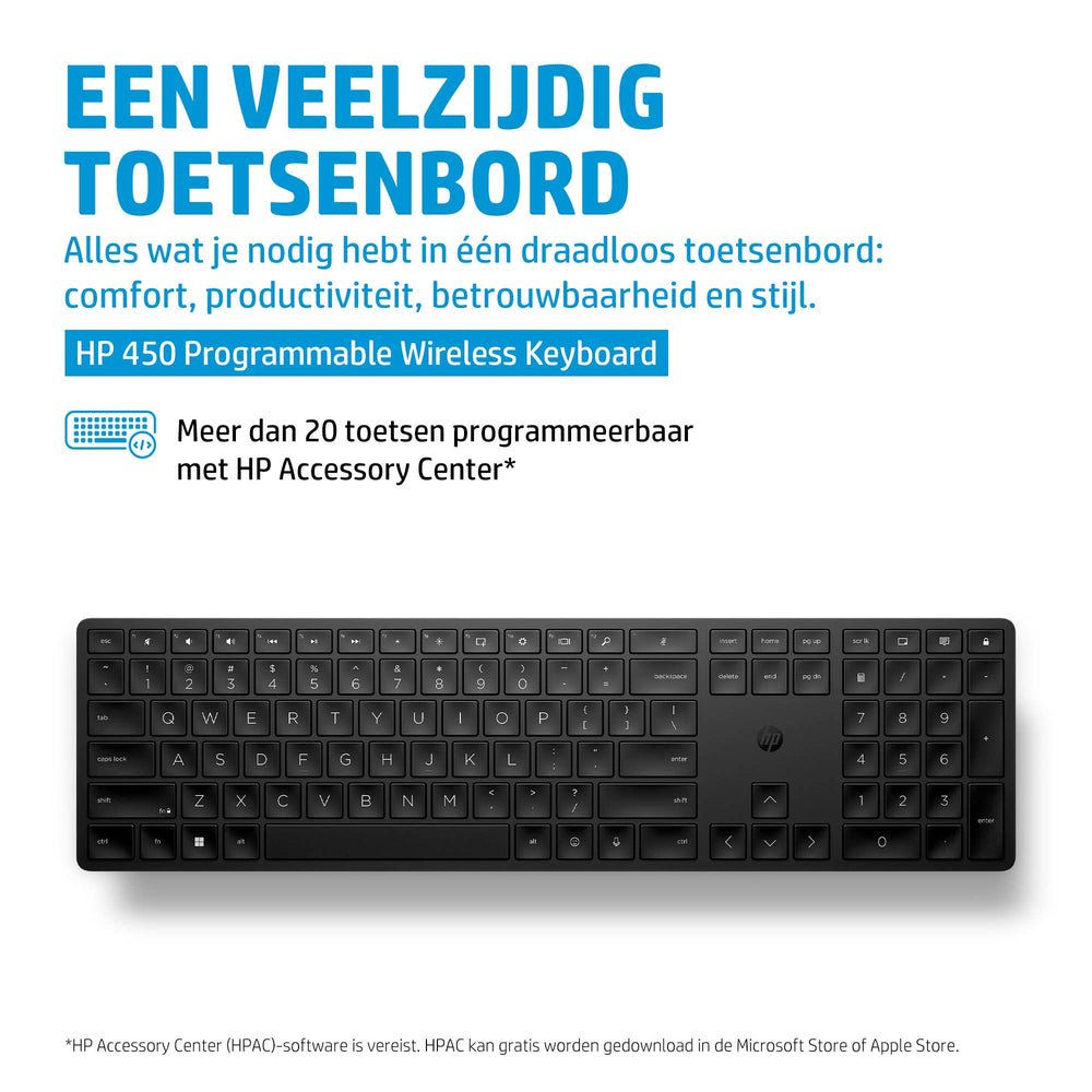 HP 450 | Draadloos Toetsenbord | QWERTY
