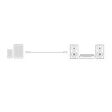 ACT AC3613 | 3.5mm Audiokabel | 10 Meter | Stereo Jack naar Jack | Zwart