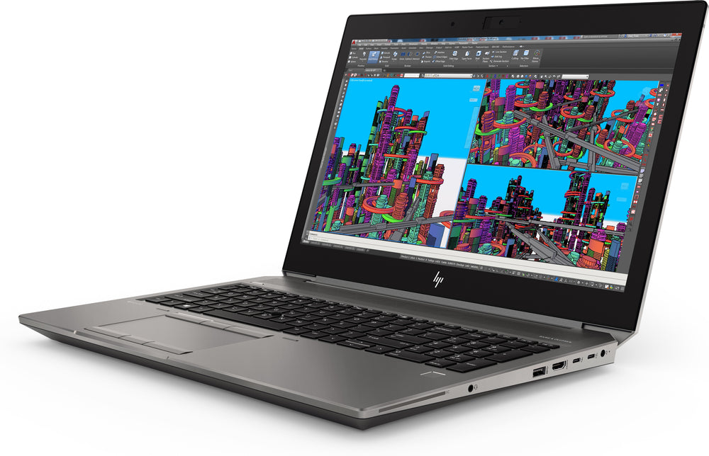 HP ZBook 15 G5 refurbished, 15,6" Full HD — aanzicht 3