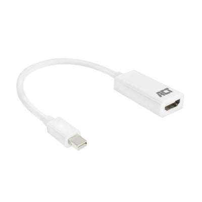 ACT AC7525 | Mini DisplayPort naar HDMI Adapter | 0,15 m | Wit