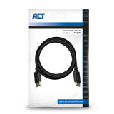 ACT AC3903 | DisplayPort Kabel | 3,0m | Zwart