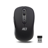 ACT AC5125 | Draadloze Muis | Rechtshandig | RF | 1600 DPI | Zwart