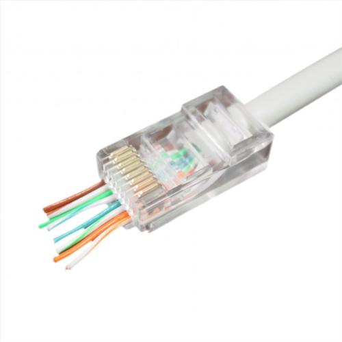 Gembird modulaire UTP plug | Pass-through | Universeel | LC-PTU-01/10