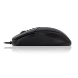 ACT AC5005 | Bedrade Muis | Links- en Rechtshandig | USB-A | 1000 DPI | Zwart