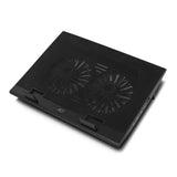 ACT AC8105, Notebook Cooling Pad, 43,9 cm (17.3"), 2500 RPM, Zwart — vooraanzicht