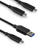 ACT AC1225 | USB-C 3.2 Gen2 2.5" SATA HDD/SSD Behuizing | Tool-Free | 10 Gbps