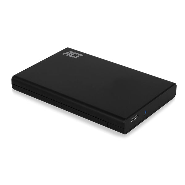 ACT AC1225 | USB-C 3.2 Gen2 2.5" SATA HDD/SSD Behuizing | Tool-Free | 10 Gbps