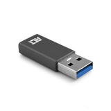 AC7375 ACT kabel-tussenstuk | USB-C naar USB-A | Grijs