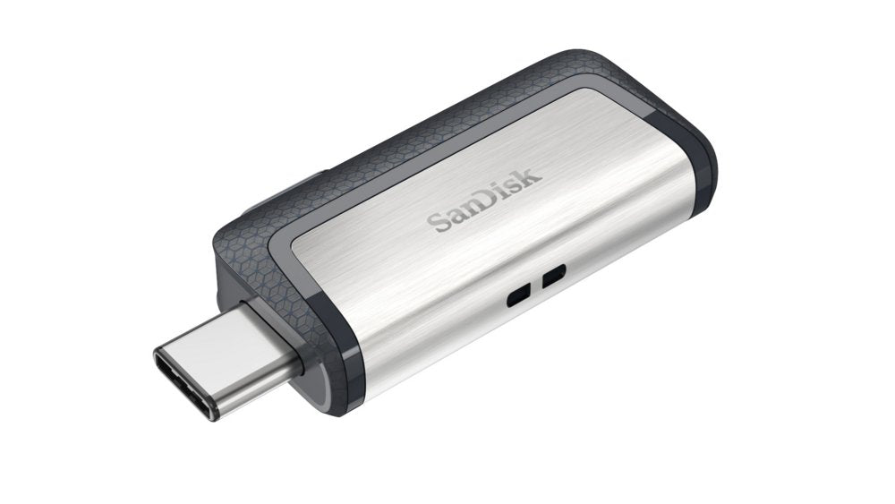 SanDisk Ultra Dual Drive USB Type-C | 128GB USB Flash Drive | USB Type-A / USB Type-C 3.2 Gen 1 (3.1 Gen 1) | Zwart, Zilver