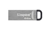 Kingston Kyson | 64GB USB-A 3.2 Flash Drive | Zilver