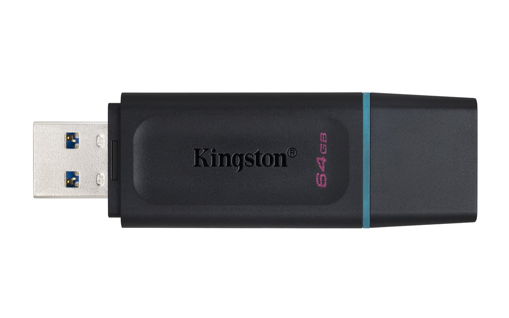 Kingston DataTraveler Exodia | 64GB USB-A 3.2 Flash Drive | Zwart