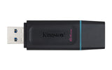 Kingston DataTraveler Exodia | 64GB USB-A 3.2 Flash Drive | Zwart